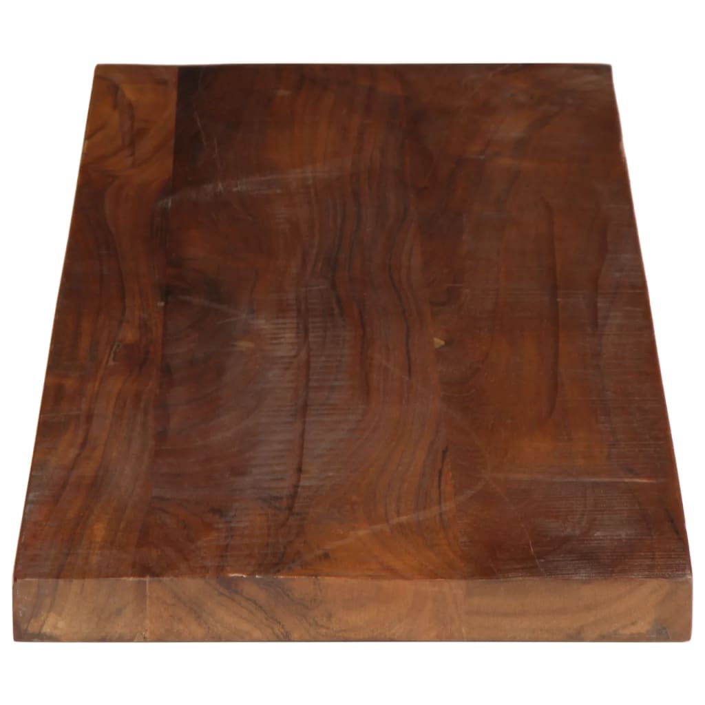 Tafelblad rechthoekig 80x40x3,8 cm massief gerecycled hout is nu te koop bij PeponiXL, paradijselijk wonen!