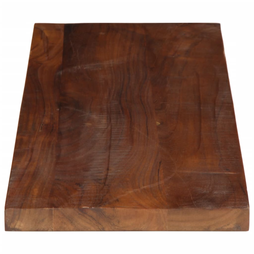 Tafelblad rechthoekig 90x40x3,8 cm massief gerecycled hout is nu te koop bij PeponiXL, paradijselijk wonen!