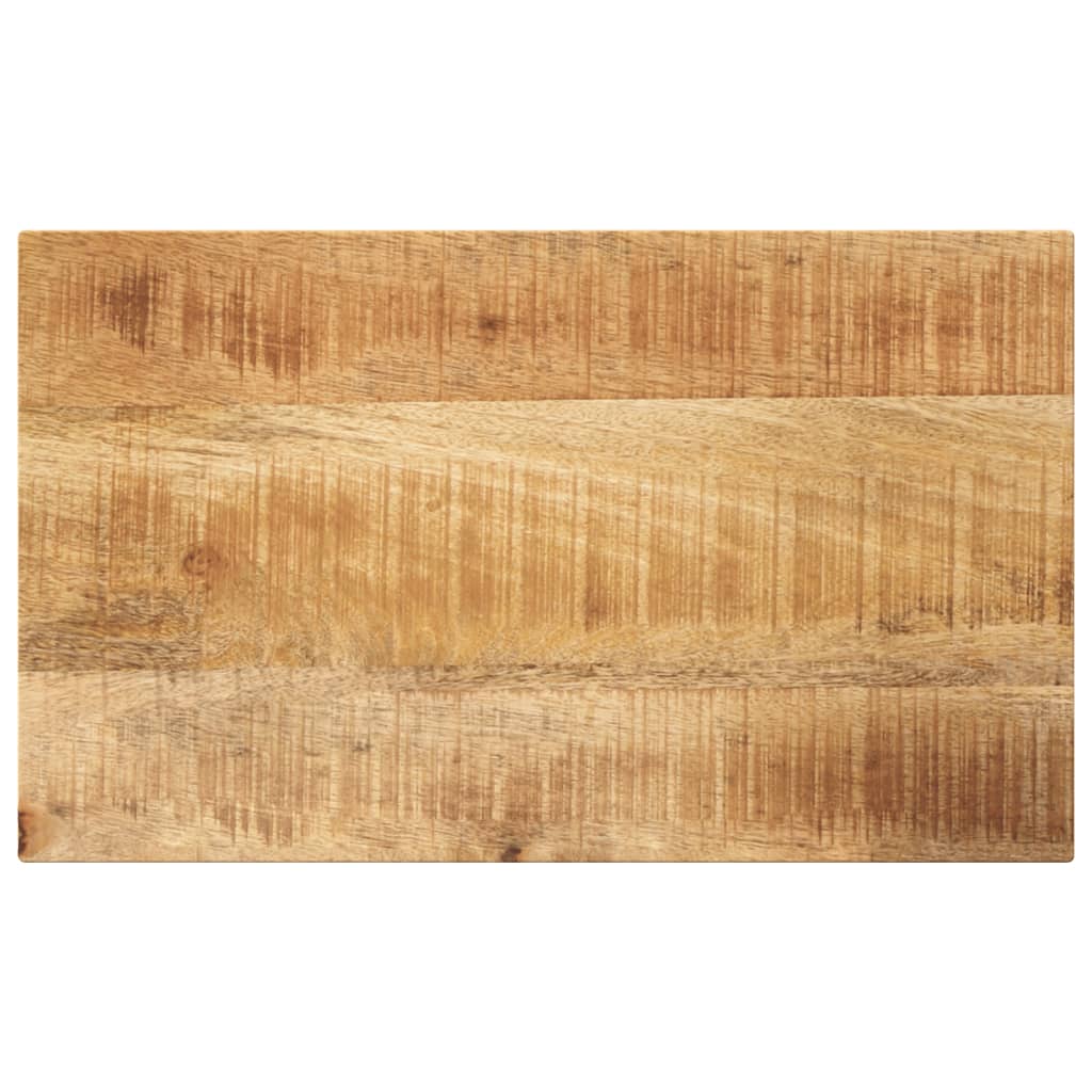 Tafelblad rechthoekig 40x20x2,5 cm massief ruw mangohout is nu te koop bij PeponiXL, paradijselijk wonen!