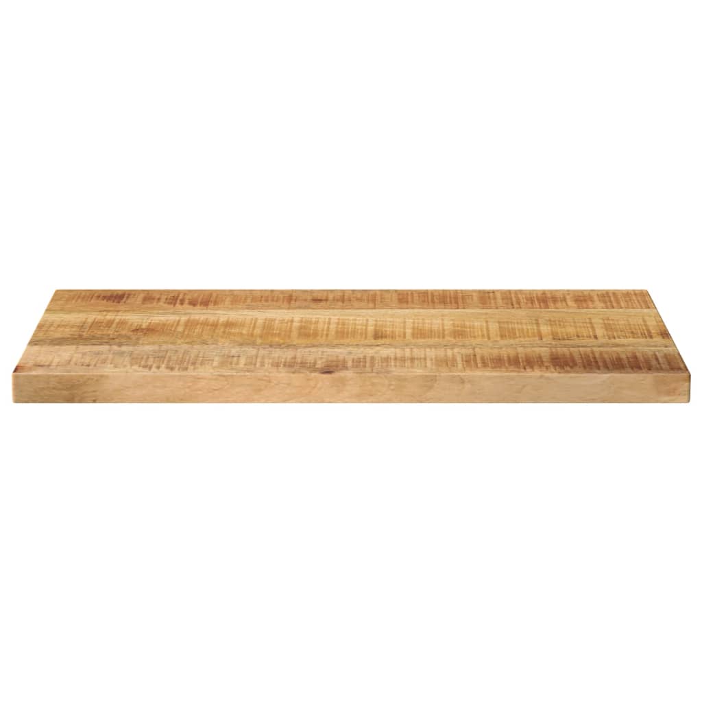 Tafelblad rechthoekig 40x20x2,5 cm massief ruw mangohout is nu te koop bij PeponiXL, paradijselijk wonen!