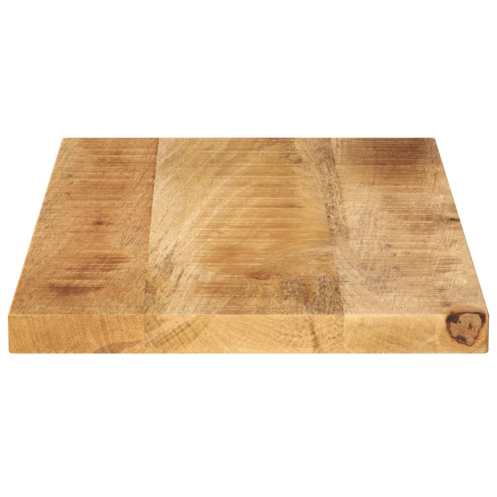 Tafelblad rechthoekig 40x20x2,5 cm massief ruw mangohout is nu te koop bij PeponiXL, paradijselijk wonen!