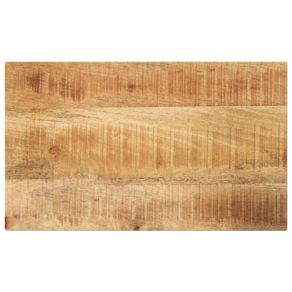 Tafelblad rechthoekig 50x20x2,5 cm massief ruw mangohout is nu te koop bij PeponiXL, paradijselijk wonen!