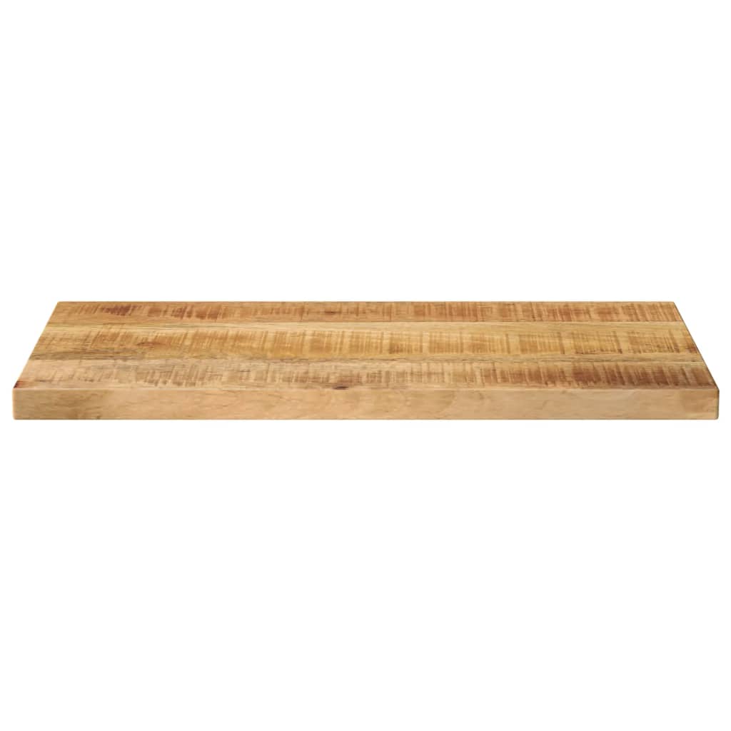 Tafelblad rechthoekig 50x30x2,5 cm massief ruw mangohout is nu te koop bij PeponiXL, paradijselijk wonen!