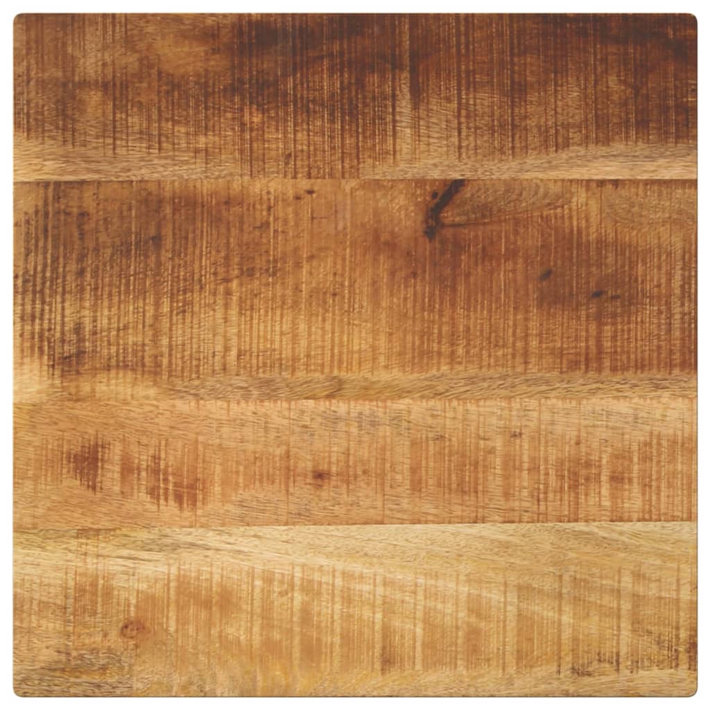 Tafelblad vierkant 40x40x2,5 cm massief ruw mangohout is nu te koop bij PeponiXL, paradijselijk wonen!