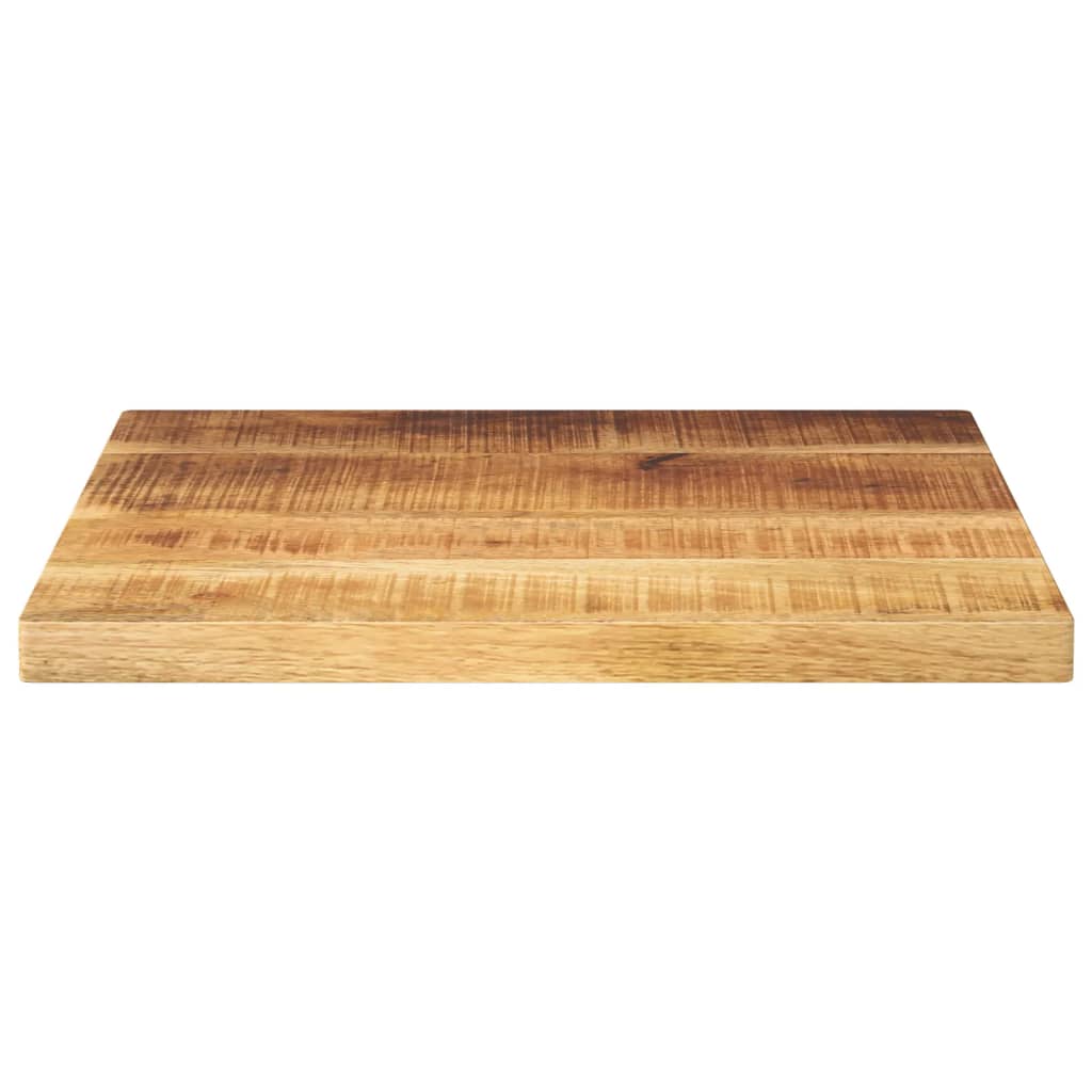 Tafelblad vierkant 40x40x2,5 cm massief ruw mangohout is nu te koop bij PeponiXL, paradijselijk wonen!