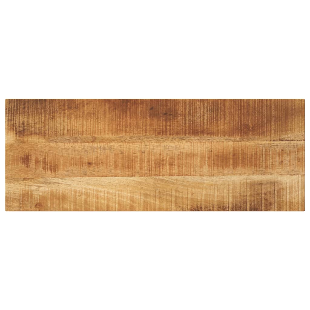 Tafelblad rechthoekig 80x40x2,5 cm massief ruw mangohout is nu te koop bij PeponiXL, paradijselijk wonen!