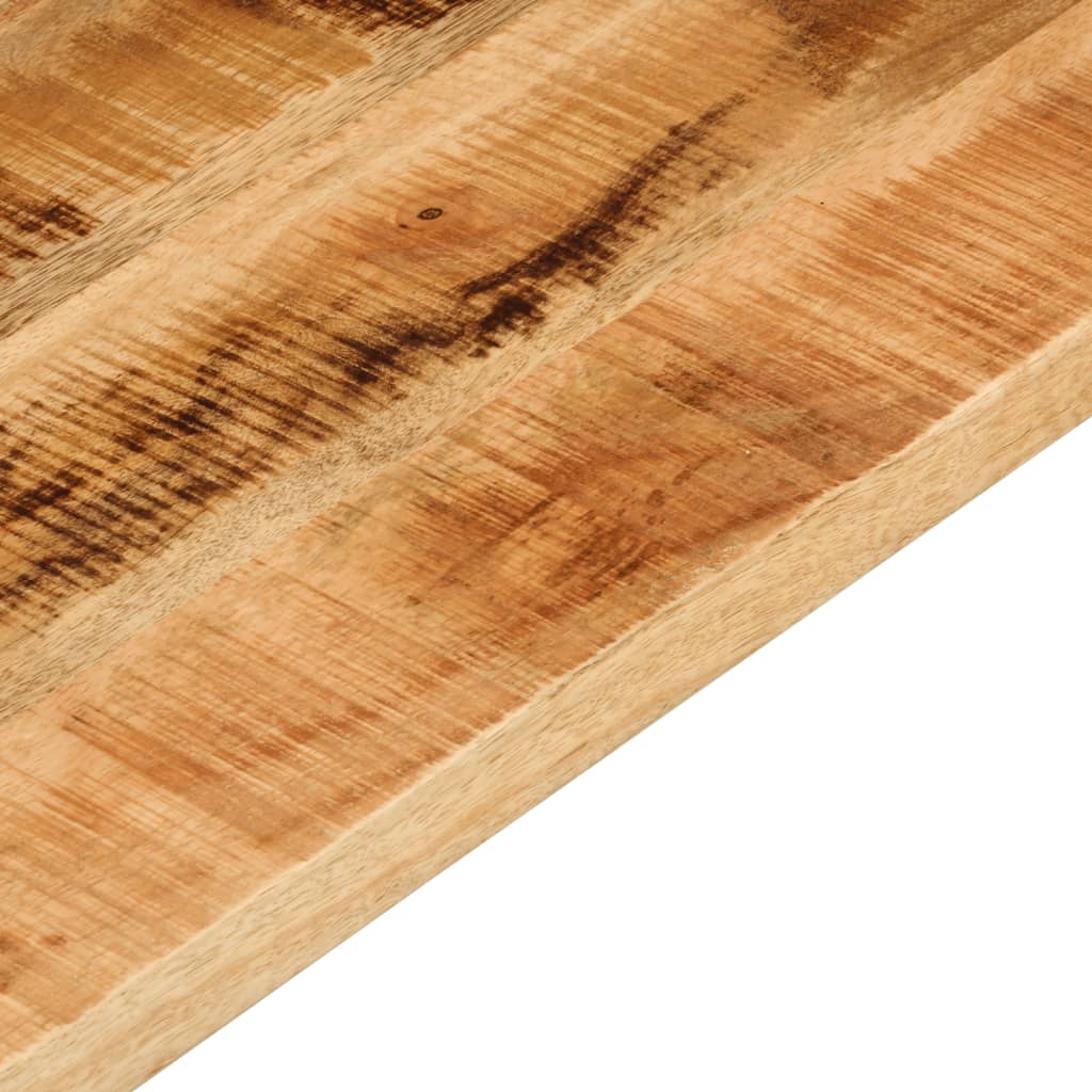 Tafelblad rechthoekig 100x50x2,5 cm massief ruw mangohout is nu te koop bij PeponiXL, paradijselijk wonen!