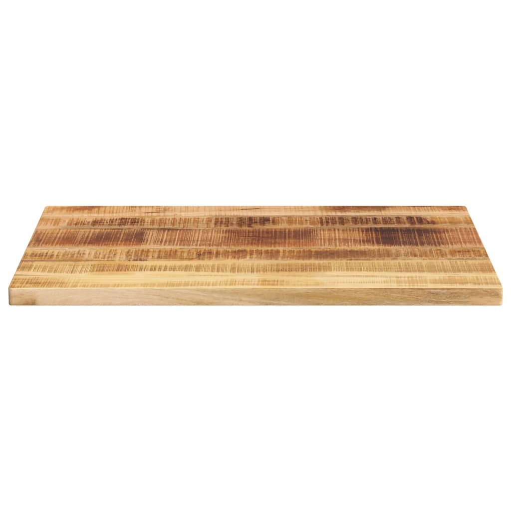 Tafelblad rechthoekig 80x60x1,5 cm massief ruw mangohout is nu te koop bij PeponiXL, paradijselijk wonen!