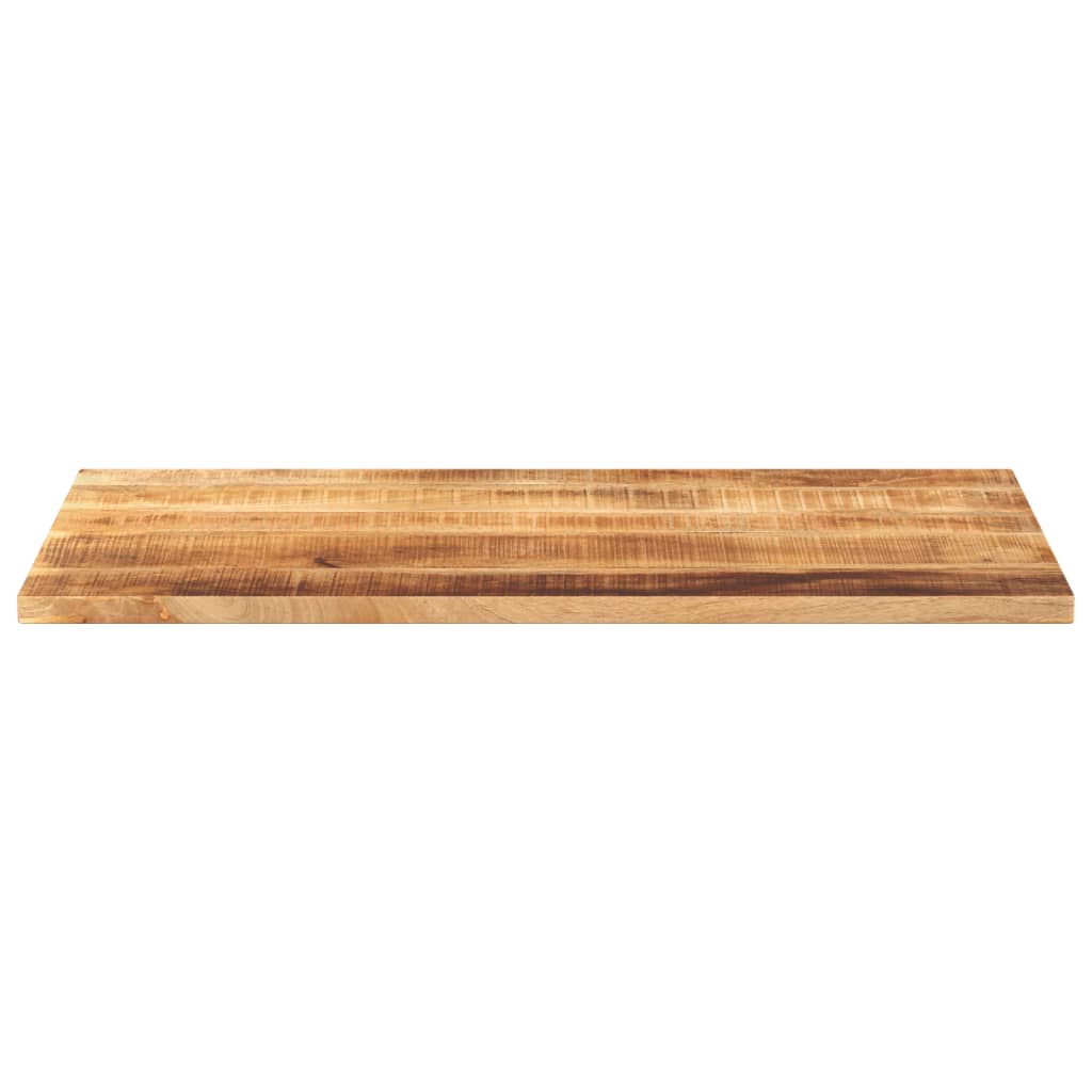 Tafelblad rechthoekig 100x70x2,5 cm massief ruw mangohout is nu te koop bij PeponiXL, paradijselijk wonen!
