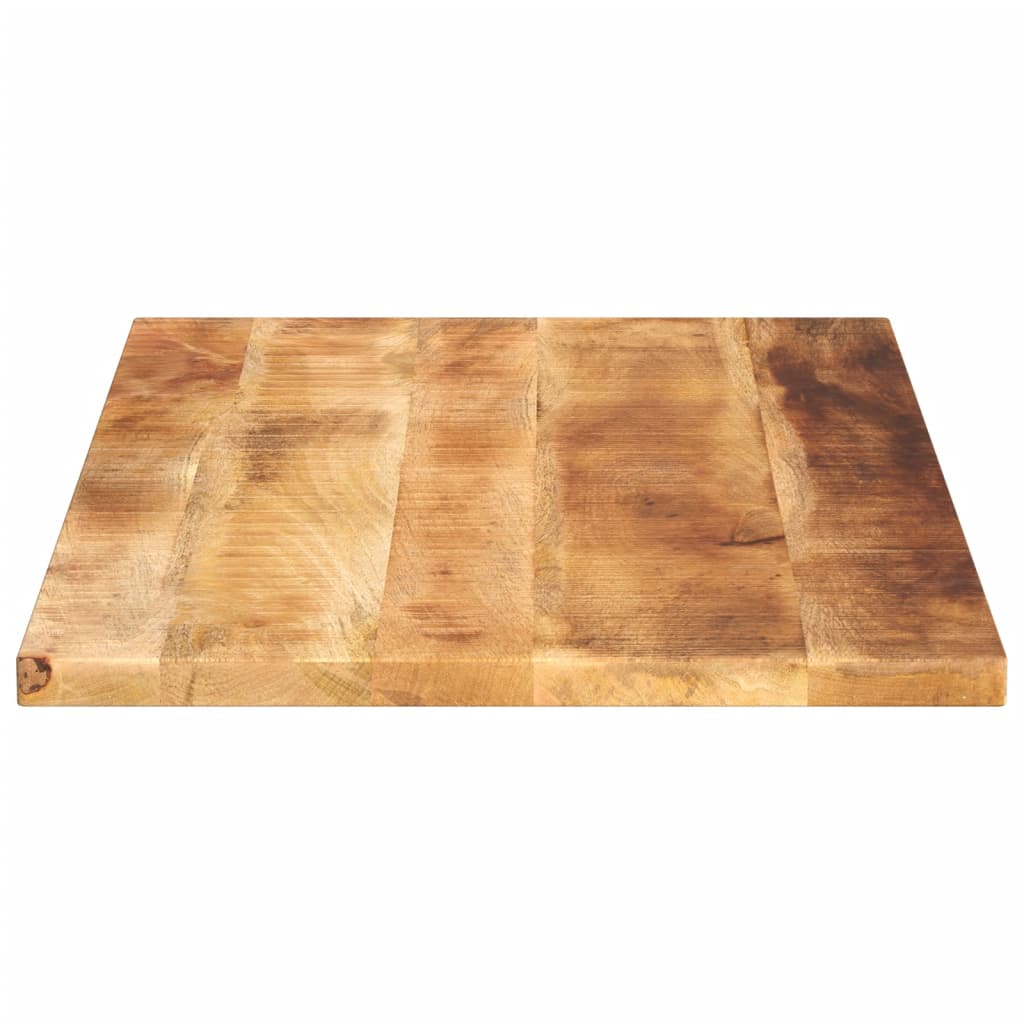 Tafelblad rechthoekig 100x70x2,5 cm massief ruw mangohout is nu te koop bij PeponiXL, paradijselijk wonen!