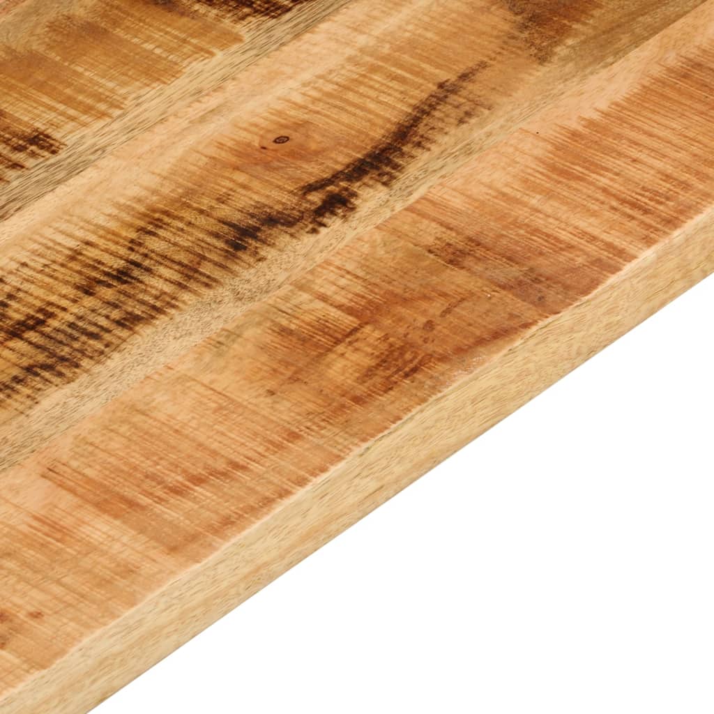 Tafelblad rechthoekig 100x70x2,5 cm massief ruw mangohout is nu te koop bij PeponiXL, paradijselijk wonen!