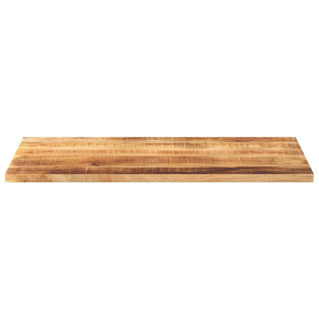 Tafelblad rechthoekig 120x70x2,5 cm massief ruw mangohout is nu te koop bij PeponiXL, paradijselijk wonen!