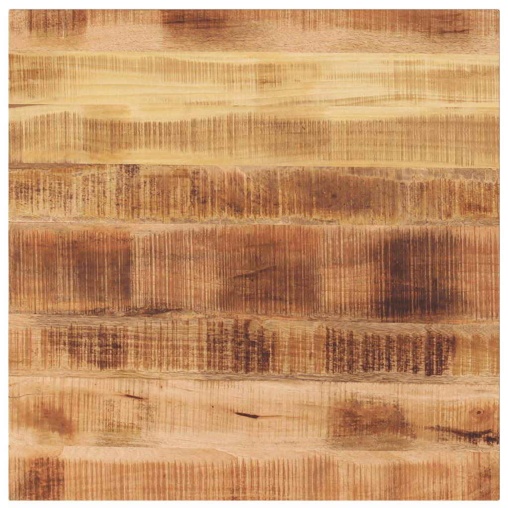 Tafelblad vierkant 80x80x1,5 cm massief ruw mangohout is nu te koop bij PeponiXL, paradijselijk wonen!