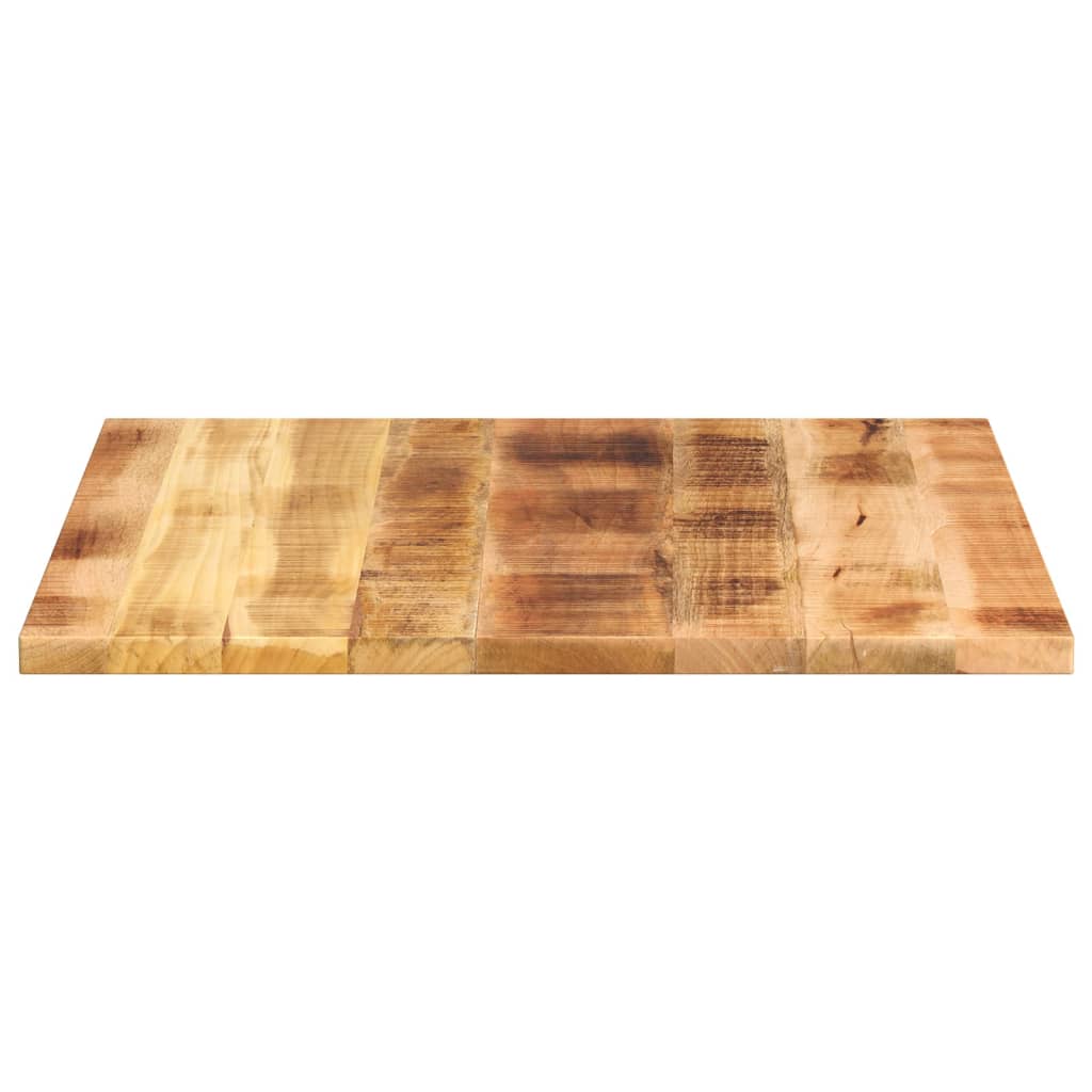 Tafelblad vierkant 80x80x1,5 cm massief ruw mangohout is nu te koop bij PeponiXL, paradijselijk wonen!