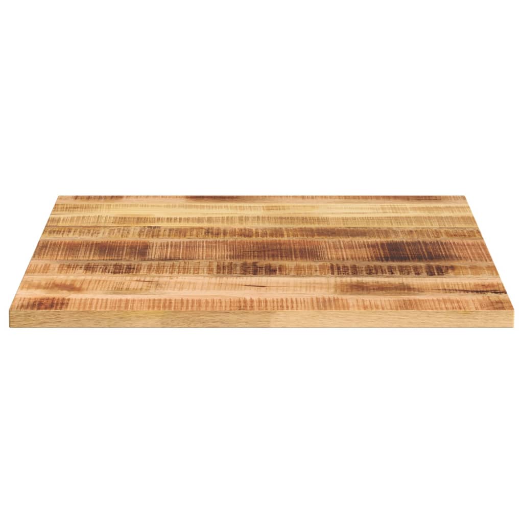 Tafelblad vierkant 80x80x2,5 cm massief ruw mangohout is nu te koop bij PeponiXL, paradijselijk wonen!