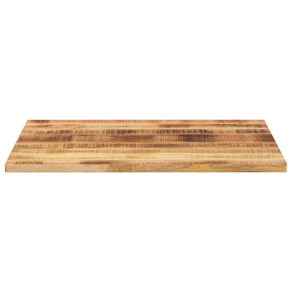 Tafelblad rechthoekig 90x80x2,5 cm massief ruw mangohout is nu te koop bij PeponiXL, paradijselijk wonen!