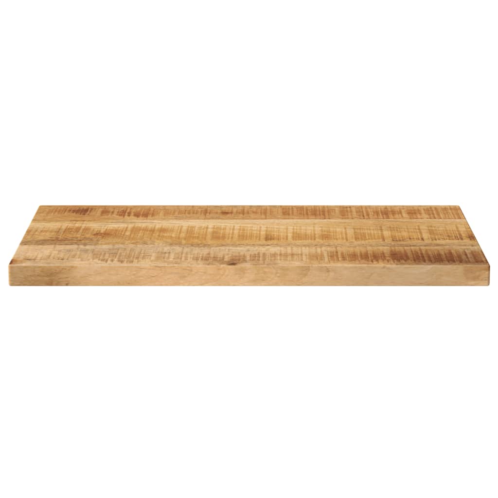 Tafelblad rechthoekig 40x20x3,8 cm massief ruw mangohout is nu te koop bij PeponiXL, paradijselijk wonen!