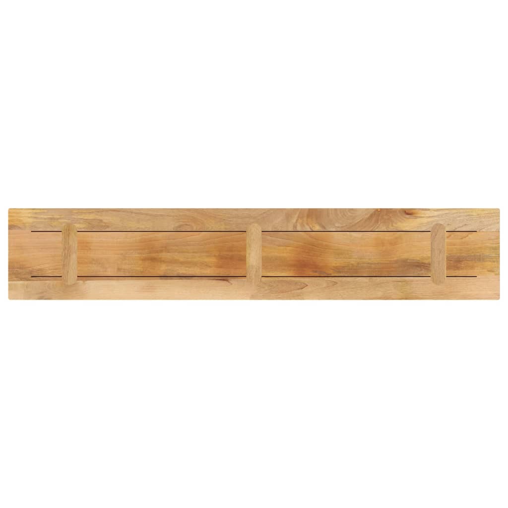 Tafelblad rechthoekig 180x20x3,8 cm massief ruw mangohout is nu te koop bij PeponiXL, paradijselijk wonen!