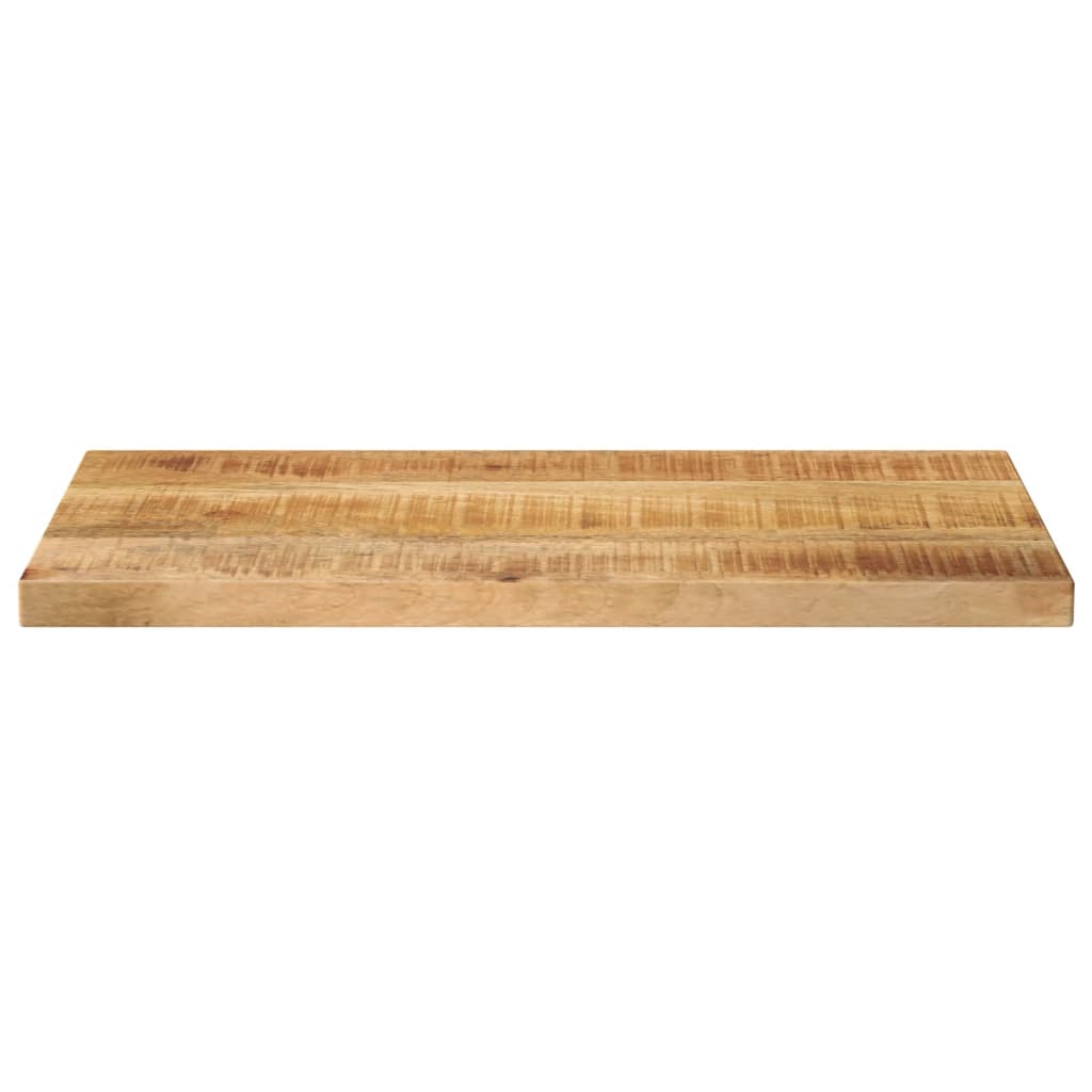 Tafelblad rechthoekig 50x40x3,8 cm massief ruw mangohout is nu te koop bij PeponiXL, paradijselijk wonen!