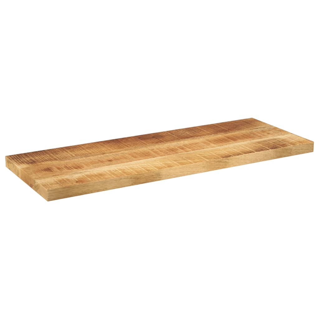 Tafelblad rechthoekig 70x40x3,8 cm massief ruw mangohout is nu te koop bij PeponiXL, paradijselijk wonen!