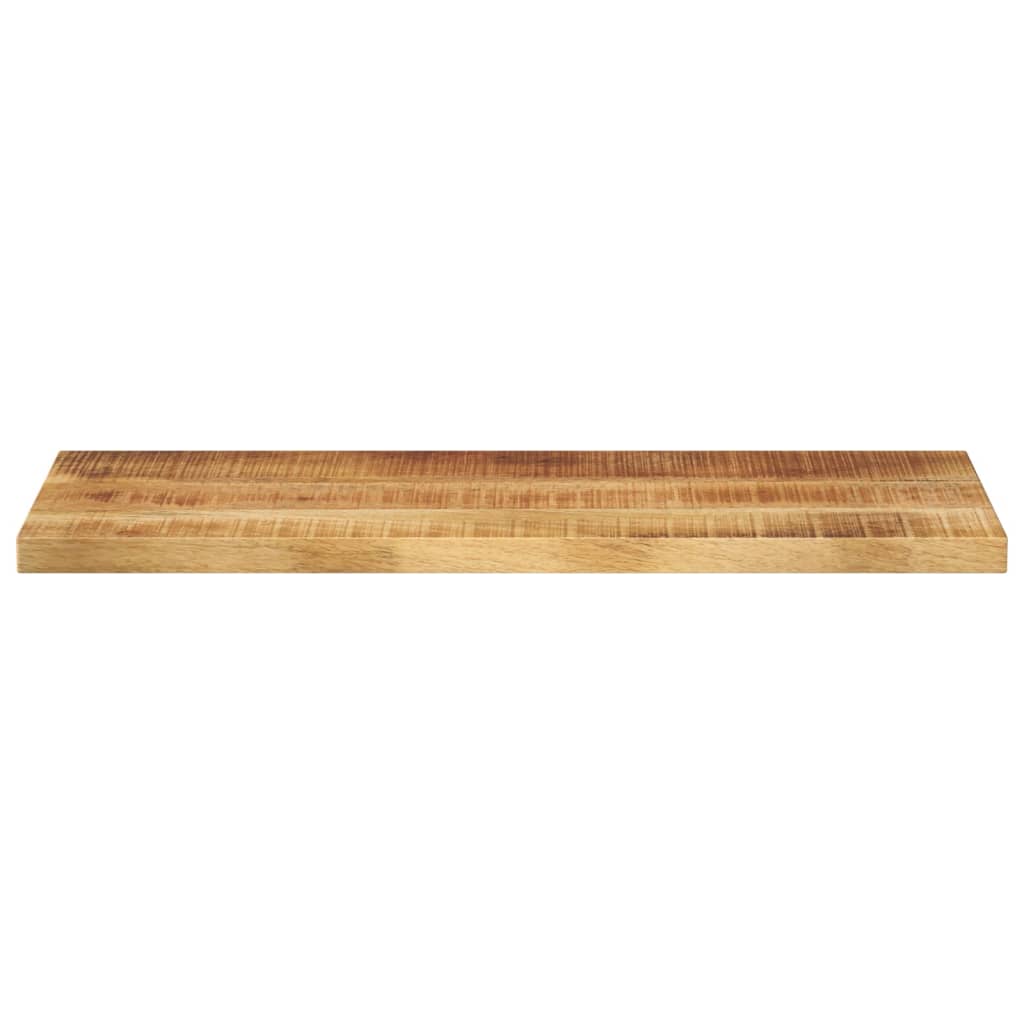 Tafelblad rechthoekig 70x40x3,8 cm massief ruw mangohout is nu te koop bij PeponiXL, paradijselijk wonen!