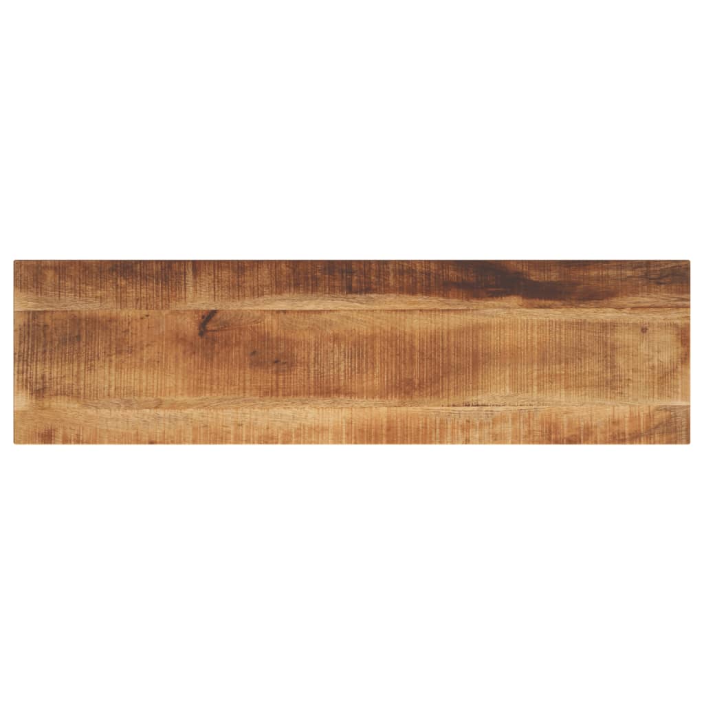 Tafelblad rechthoekig 110x40x3,8 cm massief ruw mangohout is nu te koop bij PeponiXL, paradijselijk wonen!