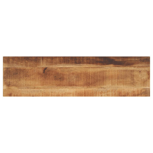 Tafelblad rechthoekig 110x40x3,8 cm massief ruw mangohout is nu te koop bij PeponiXL, paradijselijk wonen!