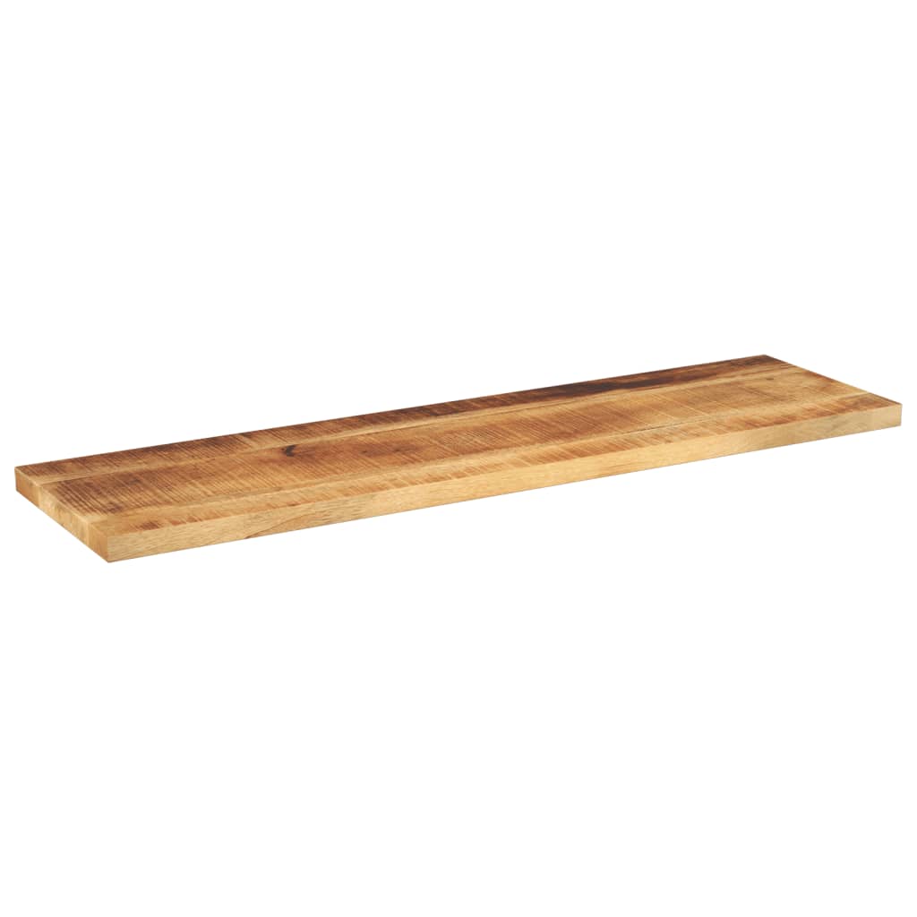 Tafelblad rechthoekig 110x40x3,8 cm massief ruw mangohout is nu te koop bij PeponiXL, paradijselijk wonen!