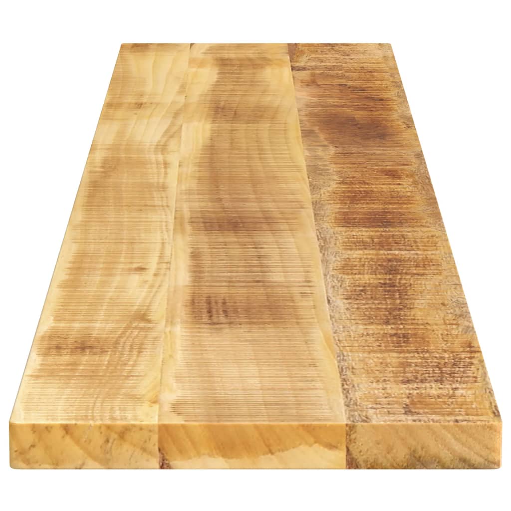Tafelblad rechthoekig 140x40x3,8 cm massief ruw mangohout is nu te koop bij PeponiXL, paradijselijk wonen!
