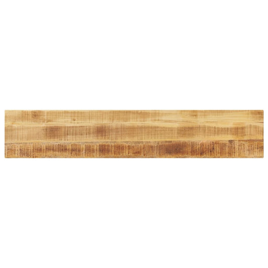 Tafelblad rechthoekig 160x40x3,8 cm massief ruw mangohout is nu te koop bij PeponiXL, paradijselijk wonen!