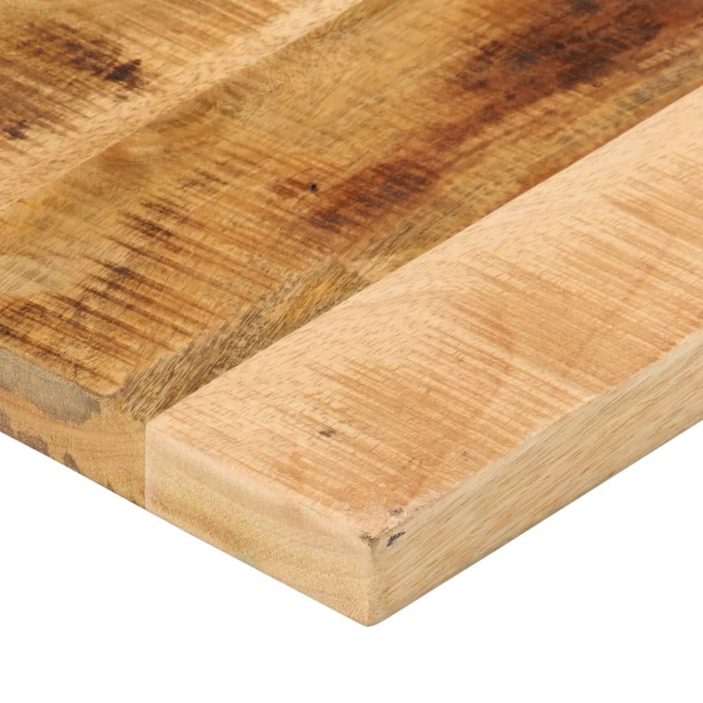 Tafelblad rechthoekig 160x40x3,8 cm massief ruw mangohout is nu te koop bij PeponiXL, paradijselijk wonen!