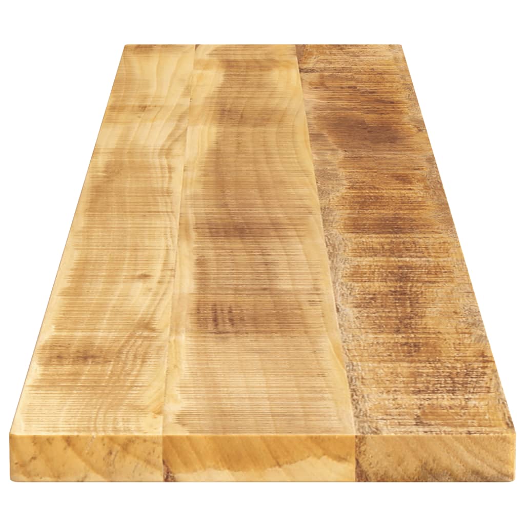 Tafelblad rechthoekig 180x40x3,8 cm massief ruw mangohout is nu te koop bij PeponiXL, paradijselijk wonen!