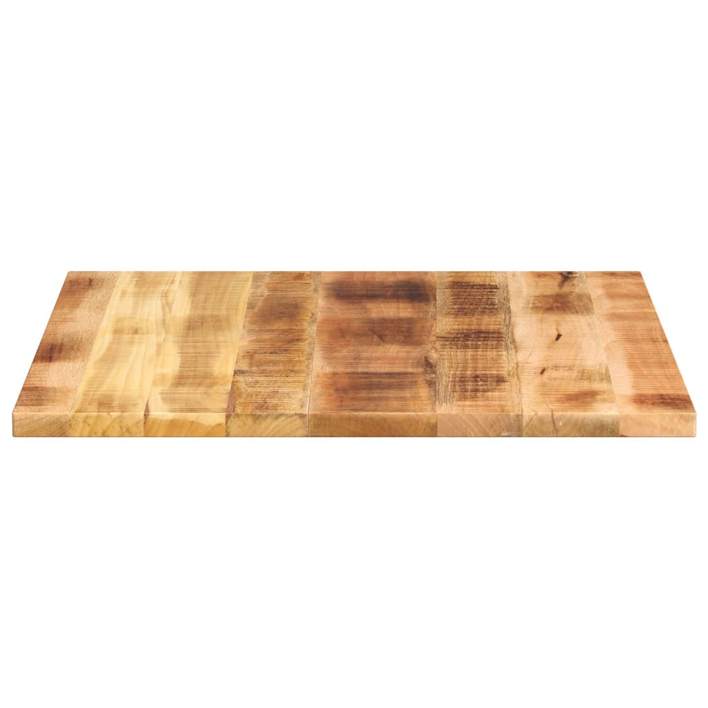 Tafelblad vierkant 70x70x3,8 cm massief ruw mangohout is nu te koop bij PeponiXL, paradijselijk wonen!