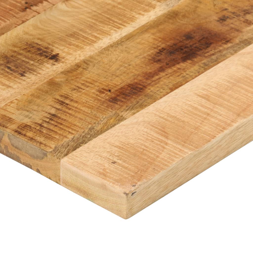 Tafelblad vierkant 70x70x3,8 cm massief ruw mangohout is nu te koop bij PeponiXL, paradijselijk wonen!