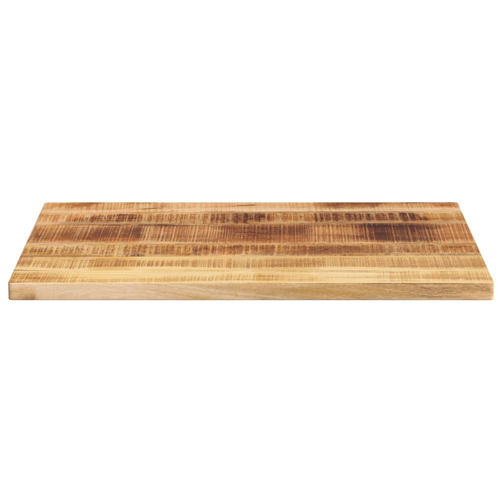 Tafelblad rechthoekig 80x70x3,8 cm massief ruw mangohout is nu te koop bij PeponiXL, paradijselijk wonen!