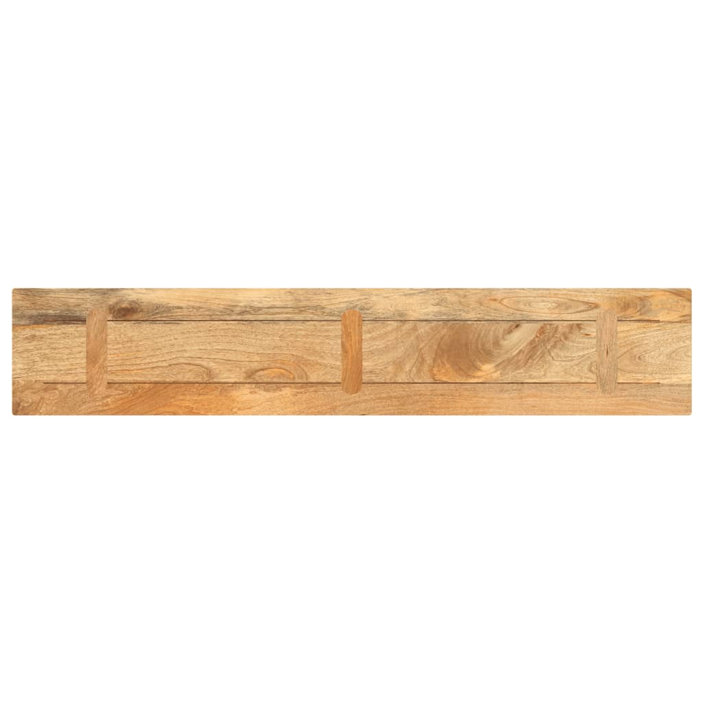 Tafelblad rechthoekig 160x40x2,5 cm massief mangohout is nu te koop bij PeponiXL, paradijselijk wonen!