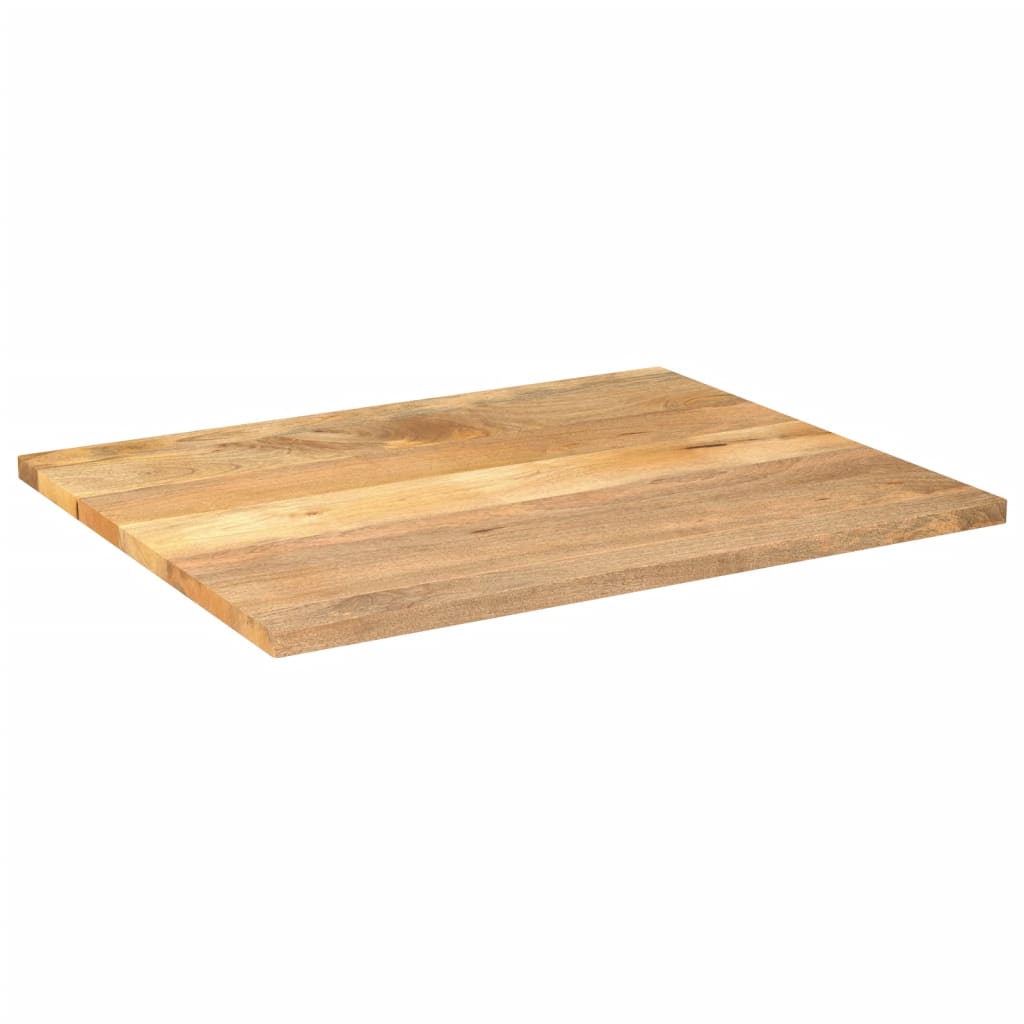 Tafelblad rechthoekig 100x80x2,5 cm massief mangohout is nu te koop bij PeponiXL, paradijselijk wonen!