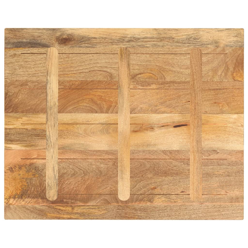 Tafelblad rechthoekig 100x80x2,5 cm massief mangohout is nu te koop bij PeponiXL, paradijselijk wonen!