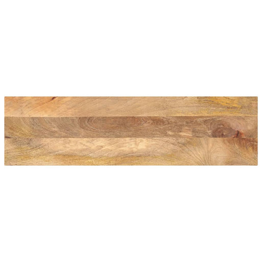 Tafelblad rechthoekig 100x30x3,8 cm massief mangohout is nu te koop bij PeponiXL, paradijselijk wonen!