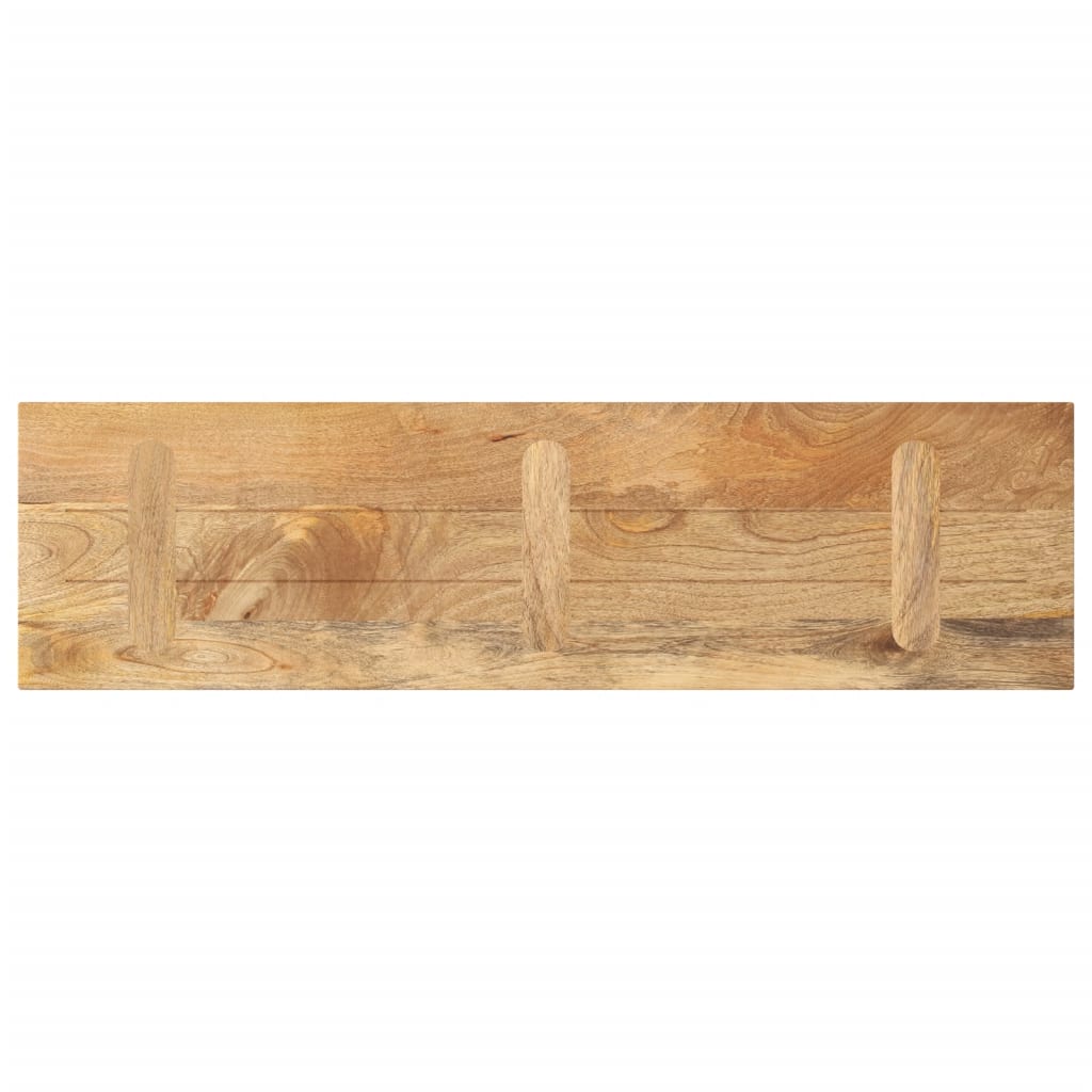 Tafelblad rechthoekig 100x30x3,8 cm massief mangohout is nu te koop bij PeponiXL, paradijselijk wonen!