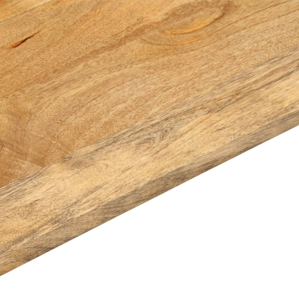 Tafelblad rechthoekig 100x30x3,8 cm massief mangohout is nu te koop bij PeponiXL, paradijselijk wonen!