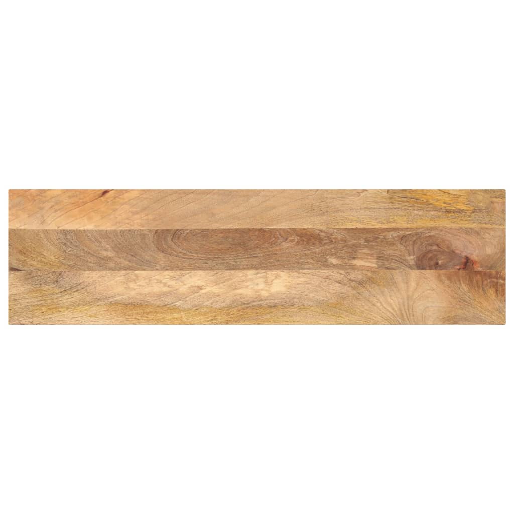 Tafelblad rechthoekig 100x40x3,8 cm massief mangohout is nu te koop bij PeponiXL, paradijselijk wonen!