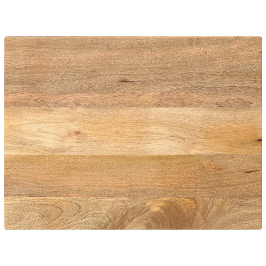 Tafelblad rechthoekig 80x70x3,8 cm massief mangohout is nu te koop bij PeponiXL, paradijselijk wonen!