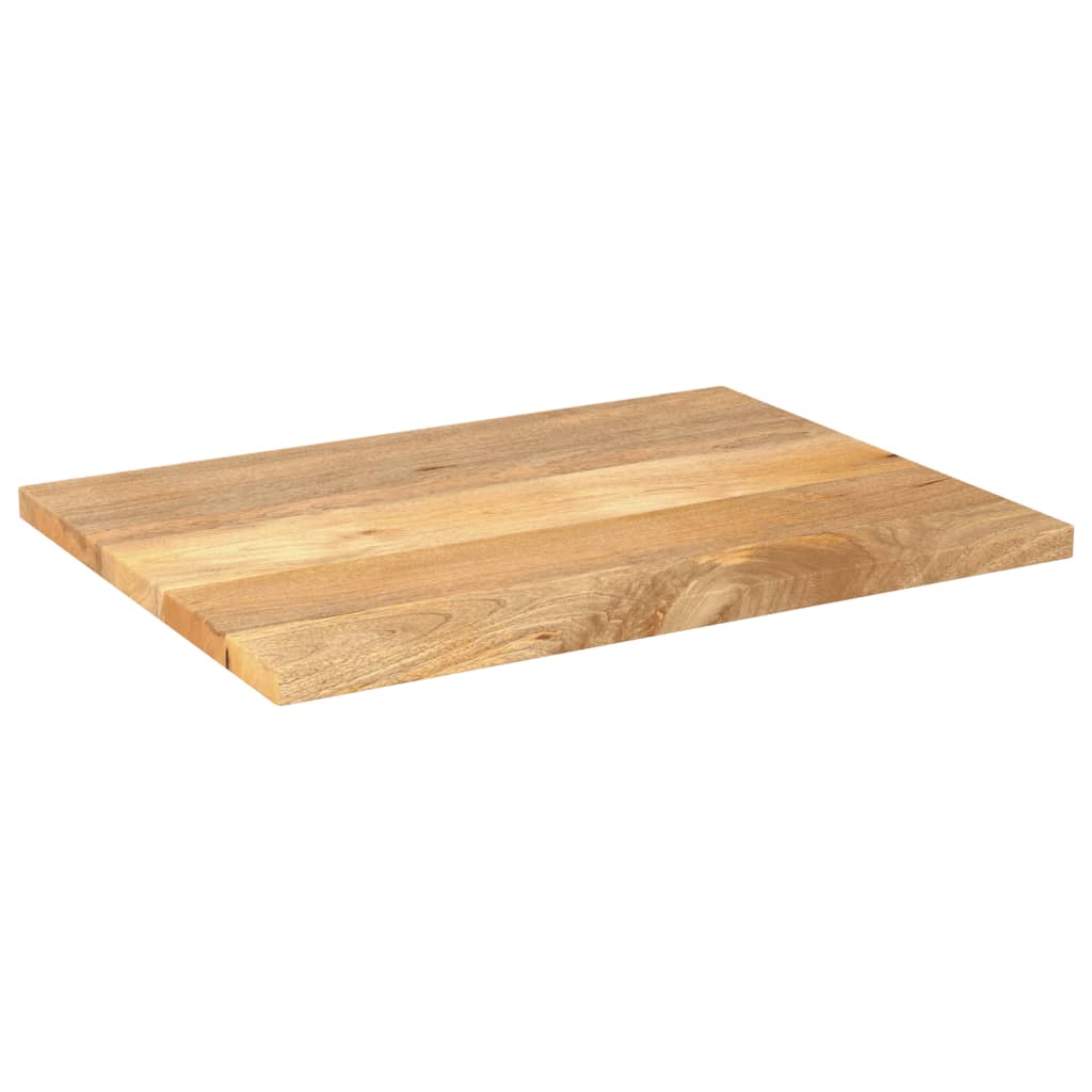 Tafelblad rechthoekig 90x70x3,8 cm massief mangohout is nu te koop bij PeponiXL, paradijselijk wonen!