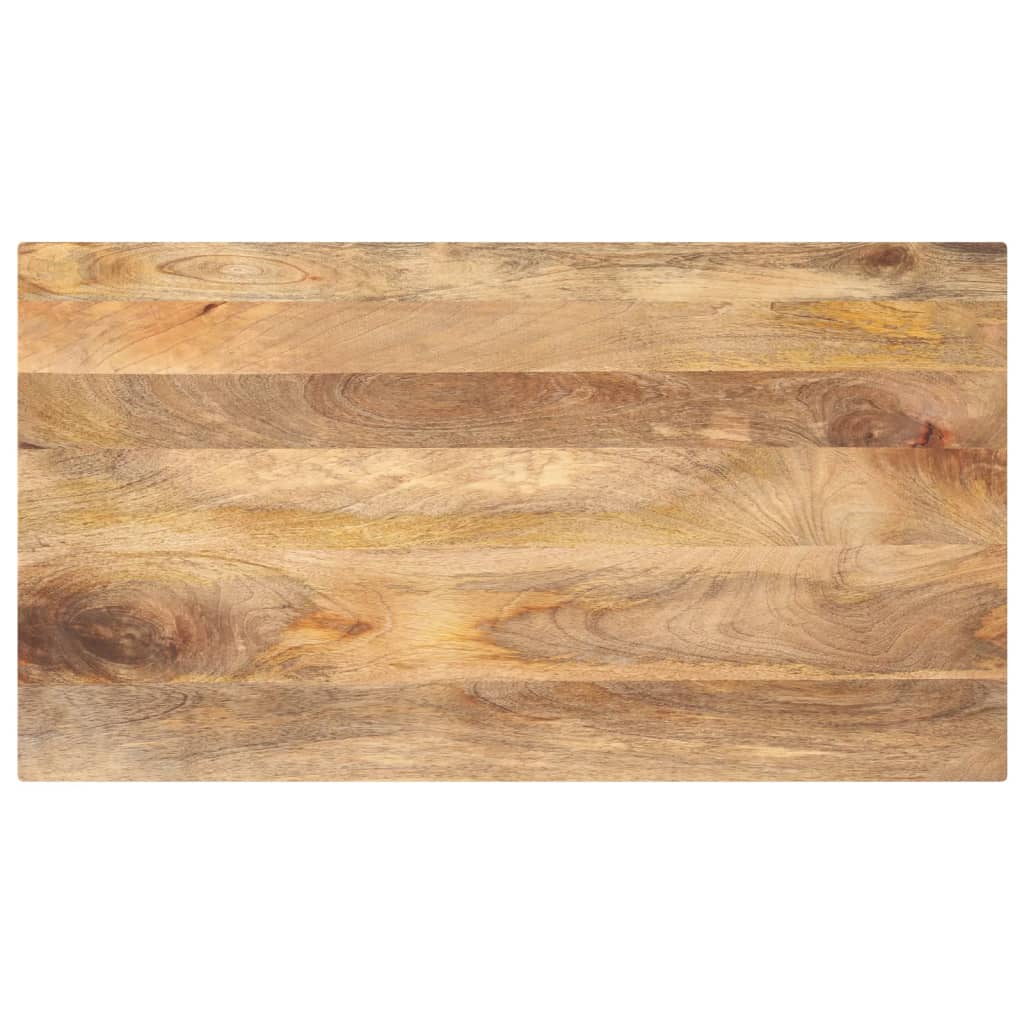 Tafelblad rechthoekig 100x70x3,8 cm massief mangohout is nu te koop bij PeponiXL, paradijselijk wonen!