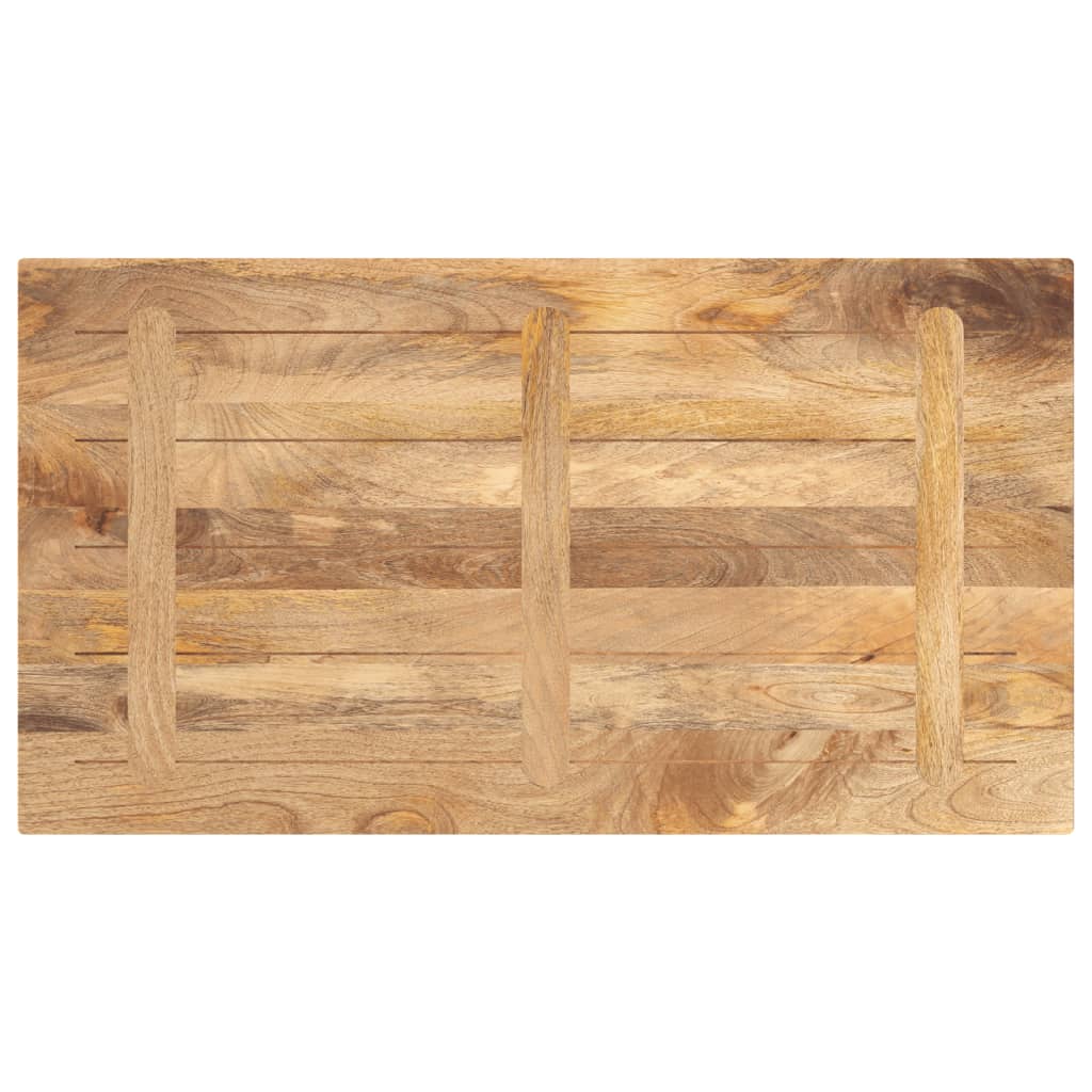 Tafelblad rechthoekig 100x70x3,8 cm massief mangohout is nu te koop bij PeponiXL, paradijselijk wonen!