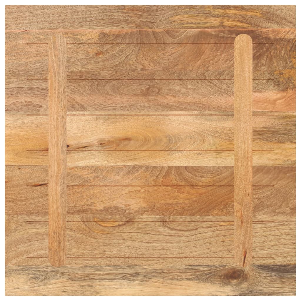 Tafelblad vierkant 80x80x3,8 cm massief mangohout is nu te koop bij PeponiXL, paradijselijk wonen!