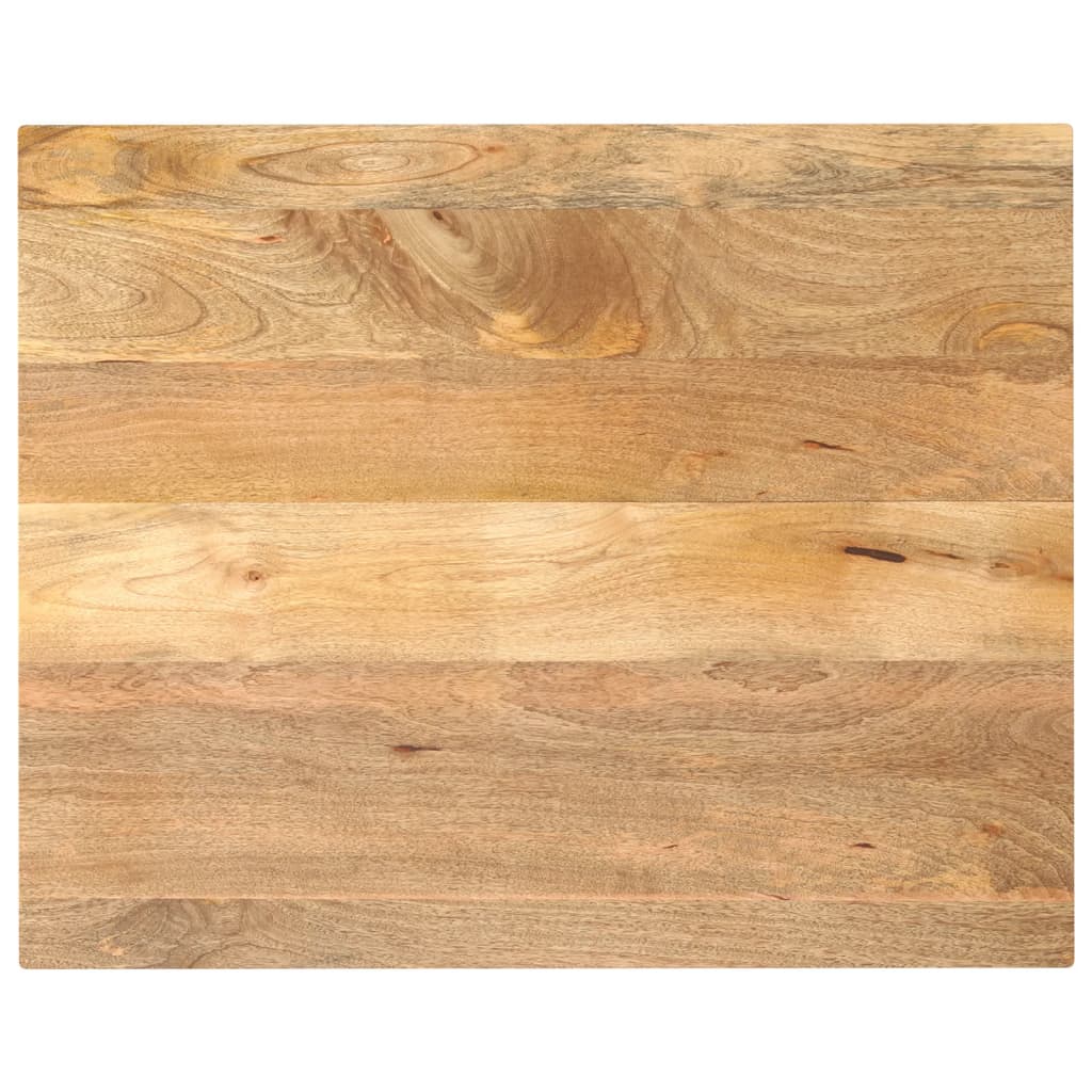Tafelblad rechthoekig 100x80x3,8 cm massief mangohout is nu te koop bij PeponiXL, paradijselijk wonen!