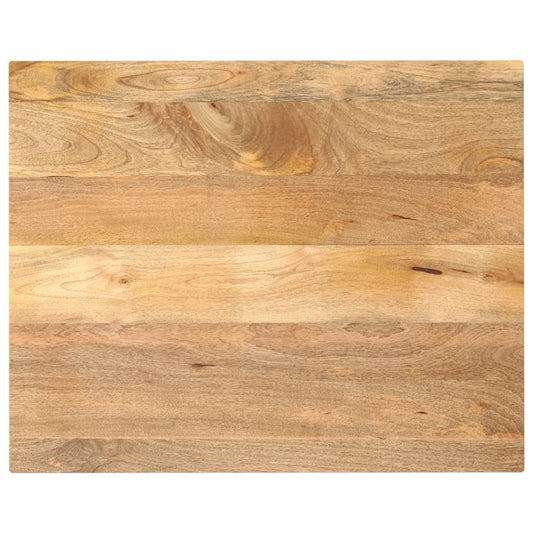 Tafelblad rechthoekig 100x80x3,8 cm massief mangohout is nu te koop bij PeponiXL, paradijselijk wonen!