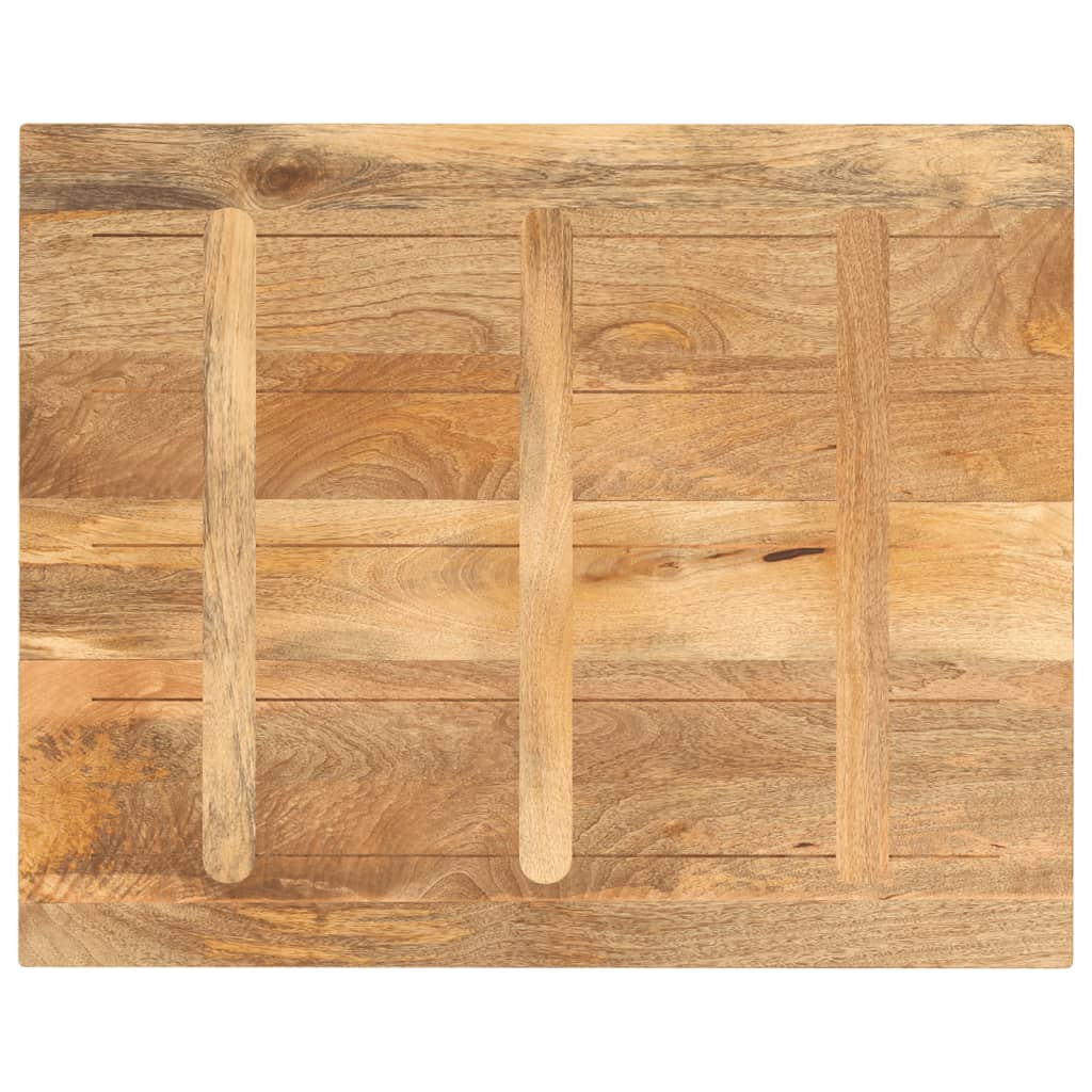 Tafelblad rechthoekig 100x80x3,8 cm massief mangohout is nu te koop bij PeponiXL, paradijselijk wonen!